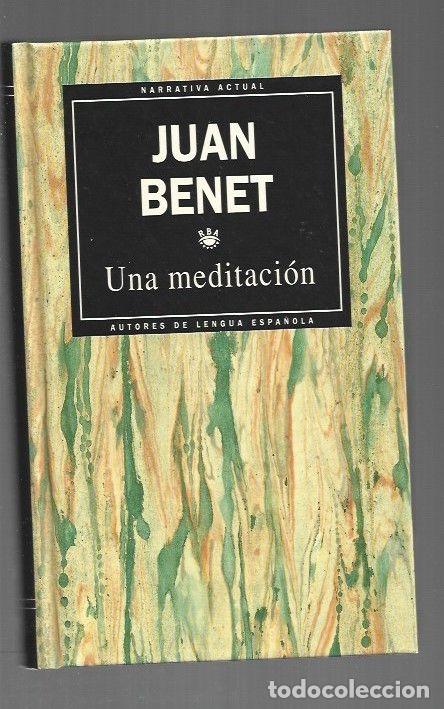 Libros: MEDITACION - UNA - BENET, JUAN - Foto 1
