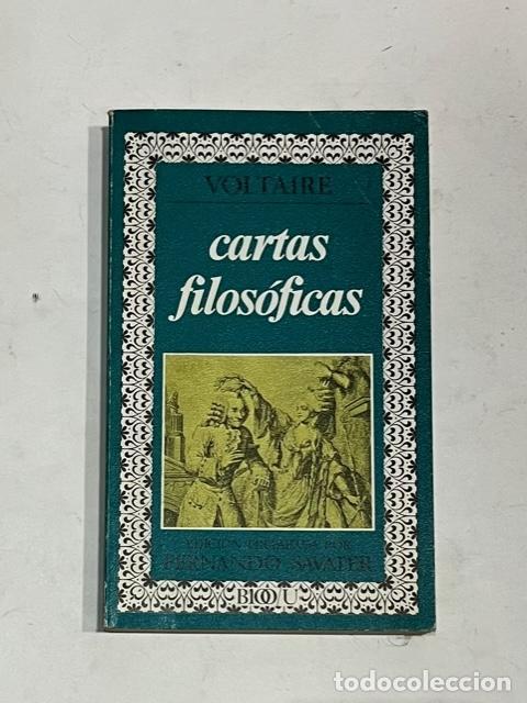 Libros: VOLTAIRE. - Cartas filos&oacute;ficas. - Foto 1
