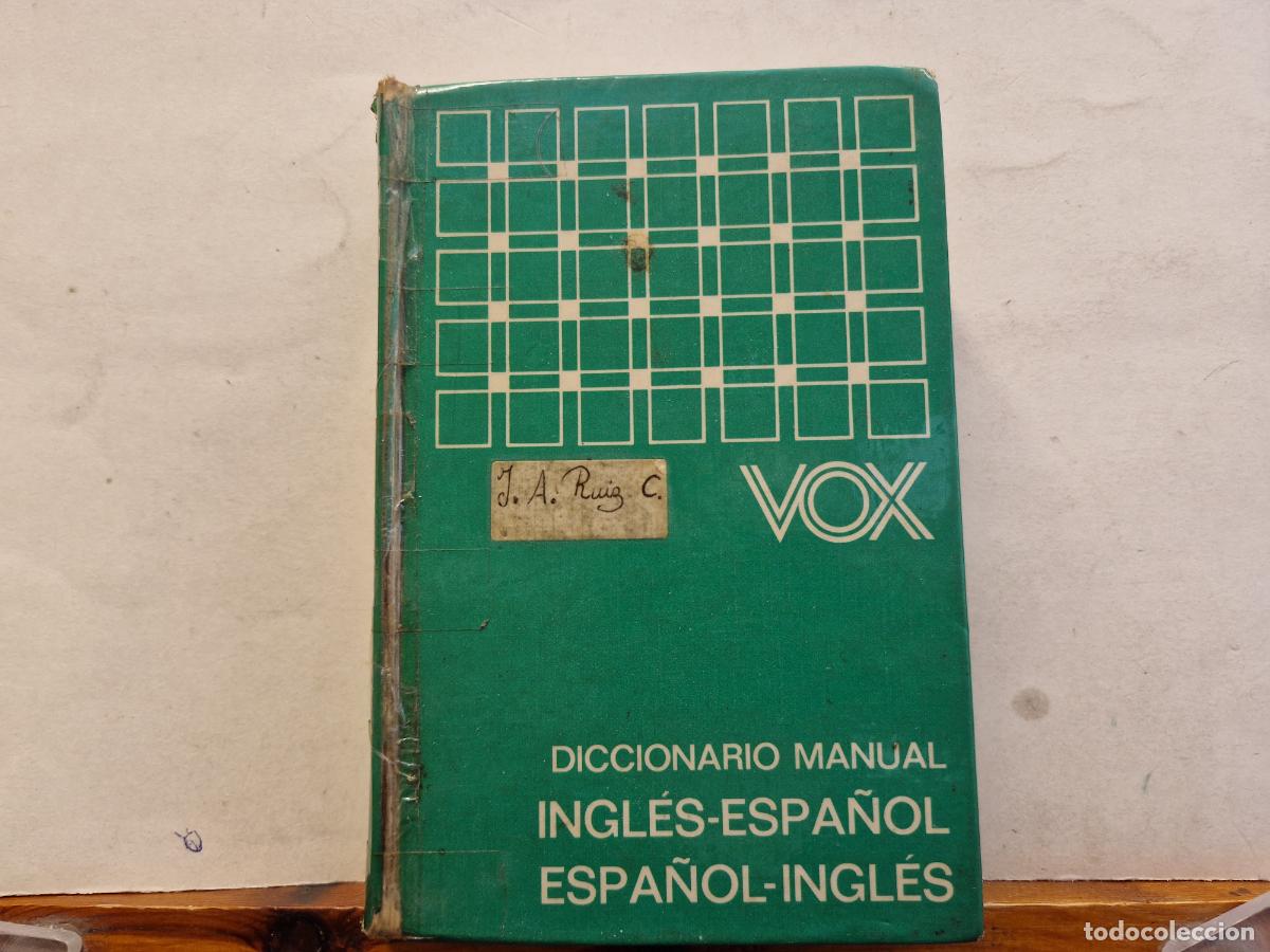 Libros: VOX. DICCIONARIO MANUEL. INGLES-ESPA&Ntilde;OL. ESPA&Ntilde;OL-INGLES. - Foto 1