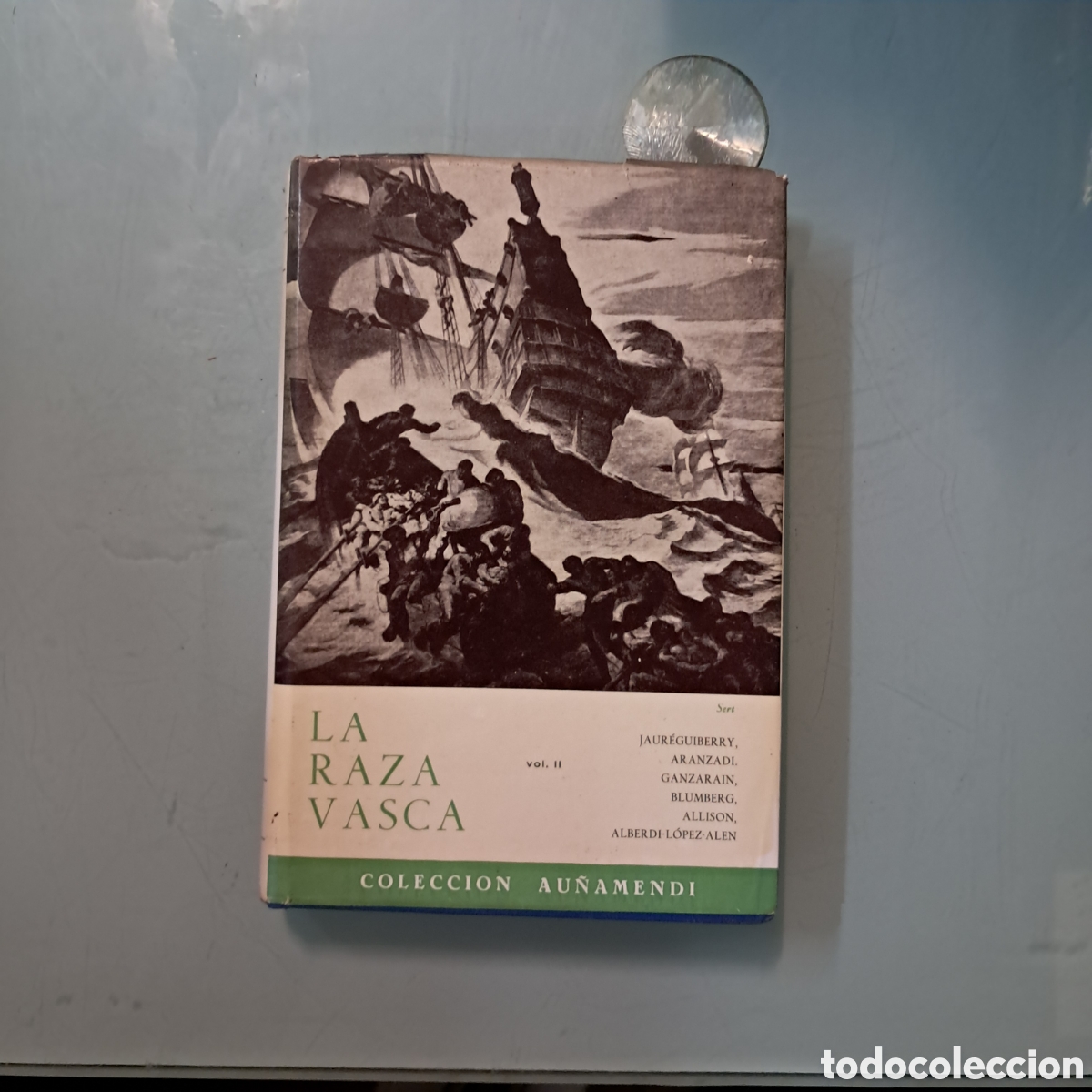 Libros: La raza vasca, Colecci&oacute;n Au&ntilde;amendi 24 - Foto 1
