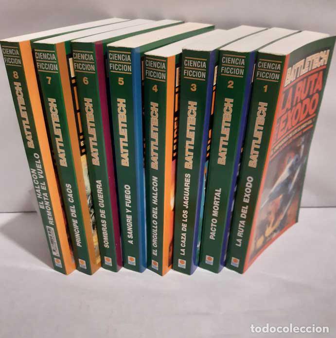Libros: EL CREP&Uacute;SCULO DE LOS CLANES (8 TOMOS) BLAINE LEE PARDOE. TIMUN MAS 1998. BATTLETECH