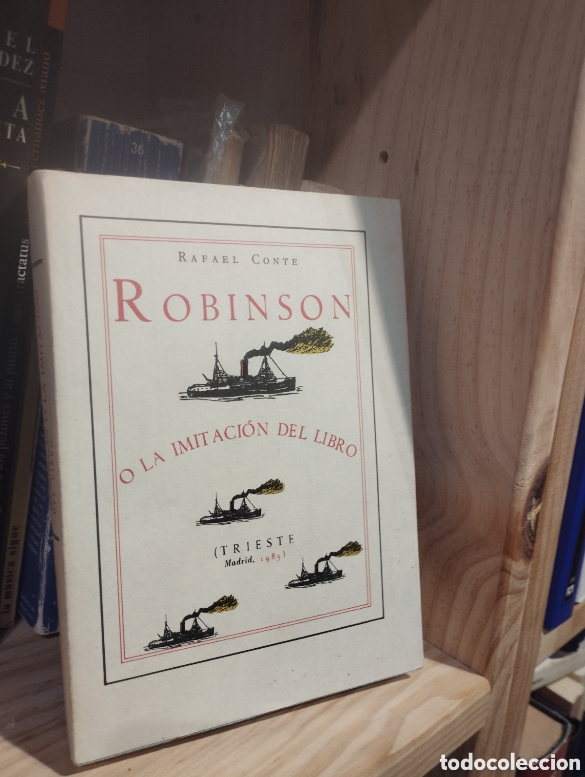 Libros: Robinson o la imitaci&oacute;n del libro - Rafael Conte - Foto 1