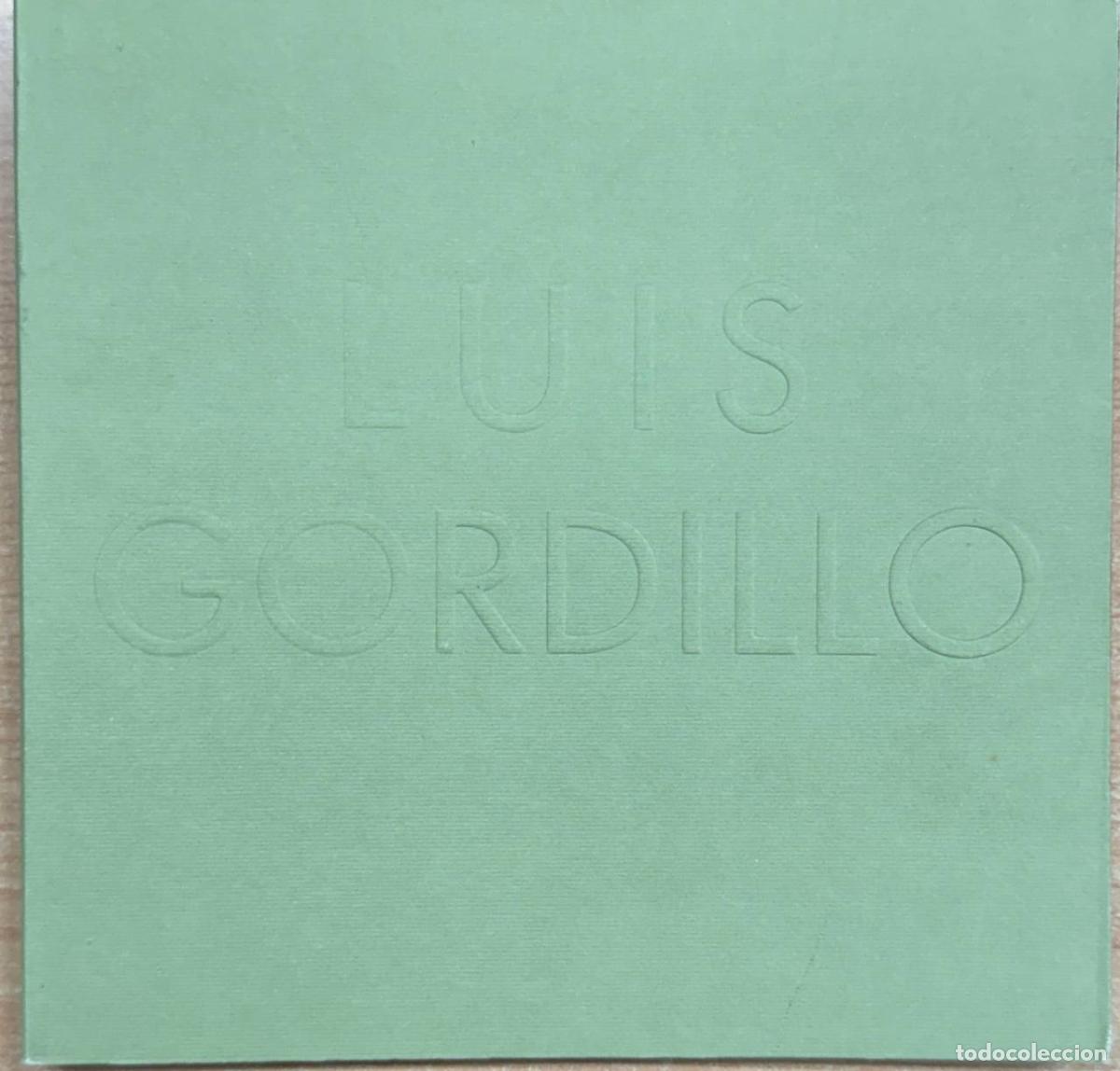 Libros: LUIS GORDILLO. MAYO-JUNIO 1998. CATALOGO DE EXPOSICI&Oacute;N. - Foto 1
