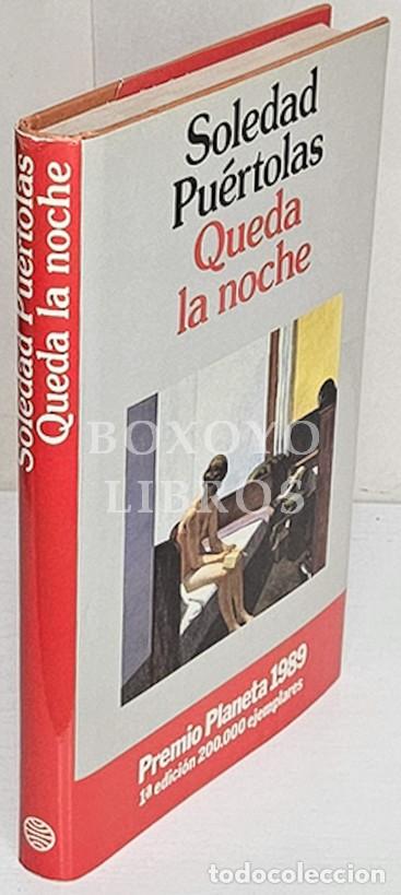 Libros: PU&Eacute;RTOLAS, Soledad. Queda la noche. Premio Planeta, 1989 - Foto 1