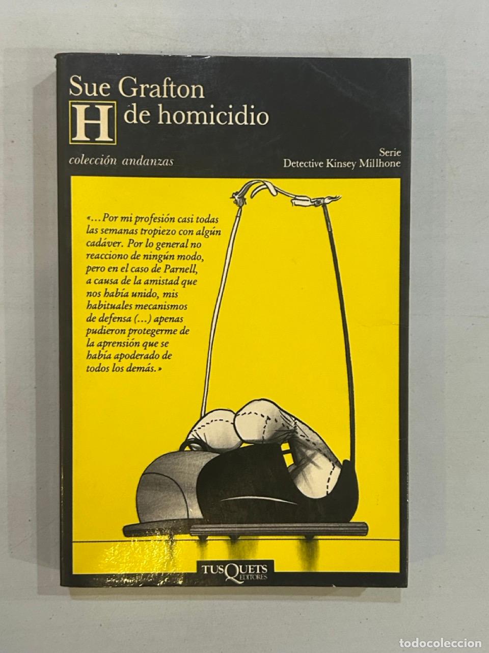Libros: Sue Grafton - H de homicidio - Foto 1