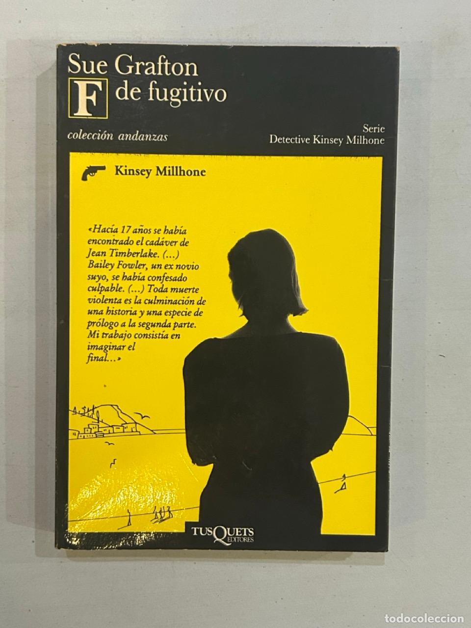 Libros: Sue Grafton - F de fugitivo - Foto 1