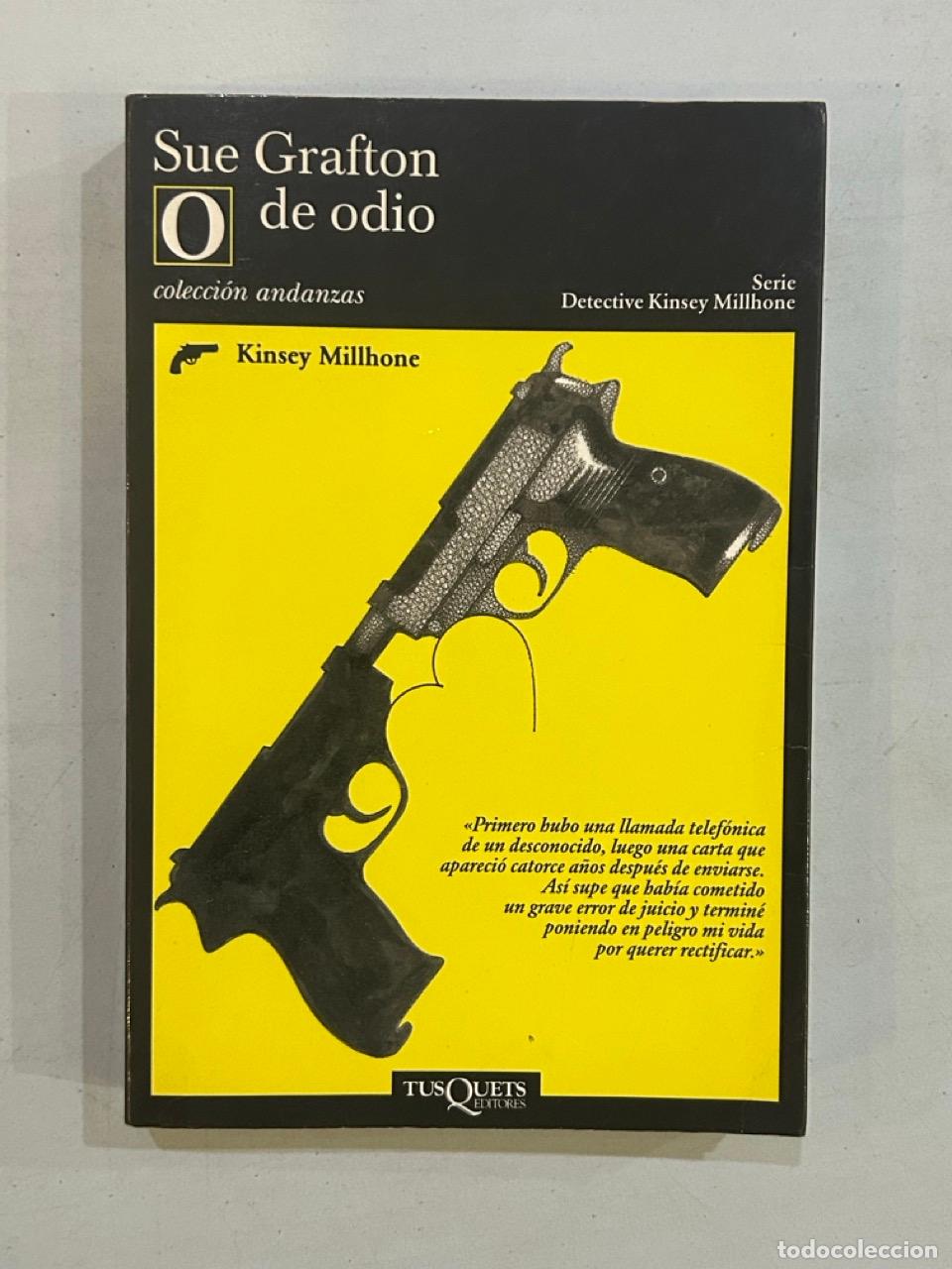 Libros: Sue Grafton - O de odio - Foto 1