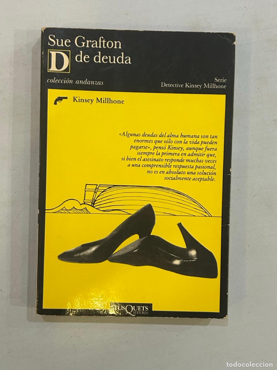Libros: Sue Grafton - D de deuda - Foto 1