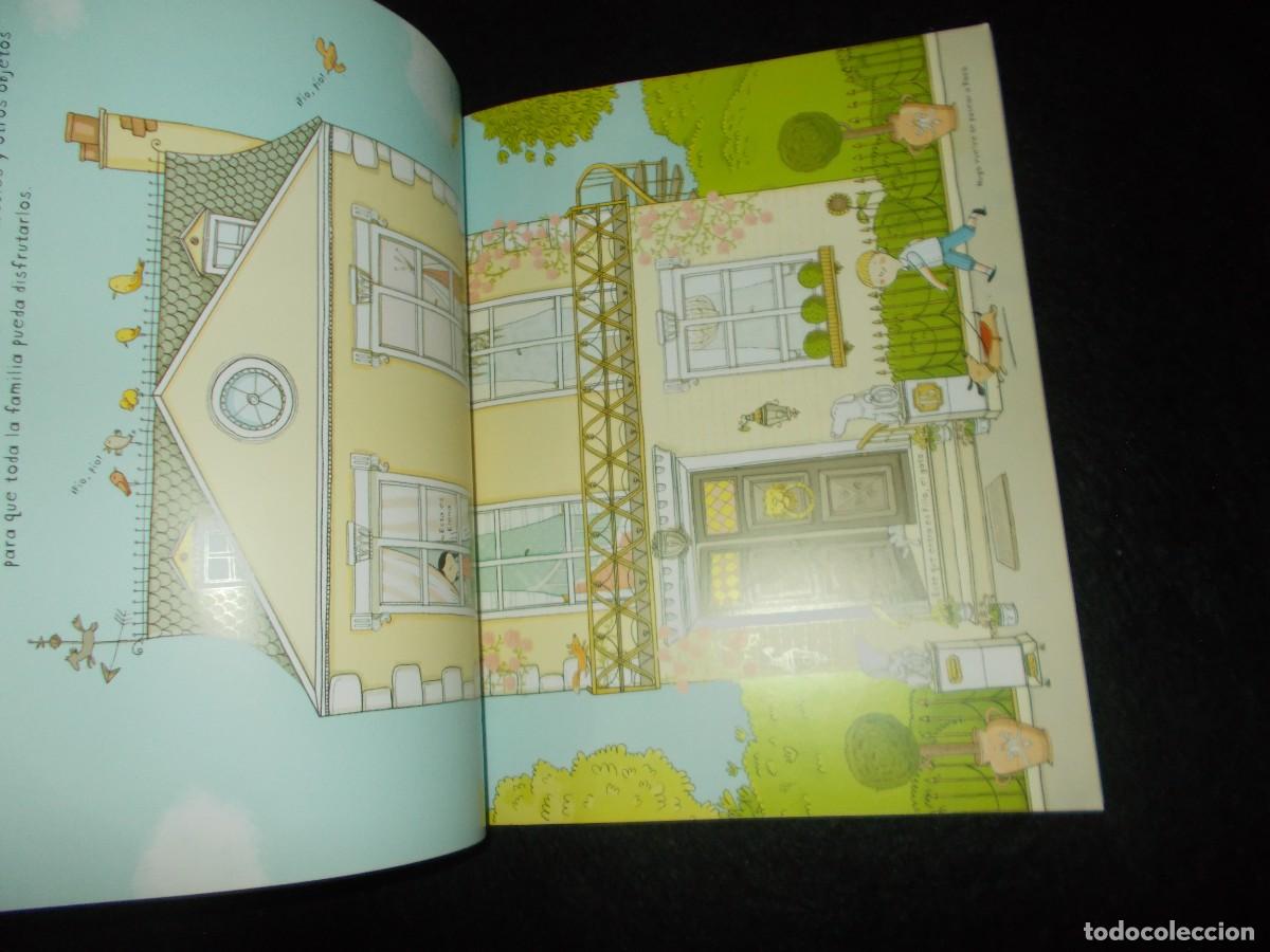 Libros: LIBRO DE PEGATINAS LA CASA DE MU&Ntilde;ECAS. Ina Hattenhauer. Usborne 2012 - Foto 3