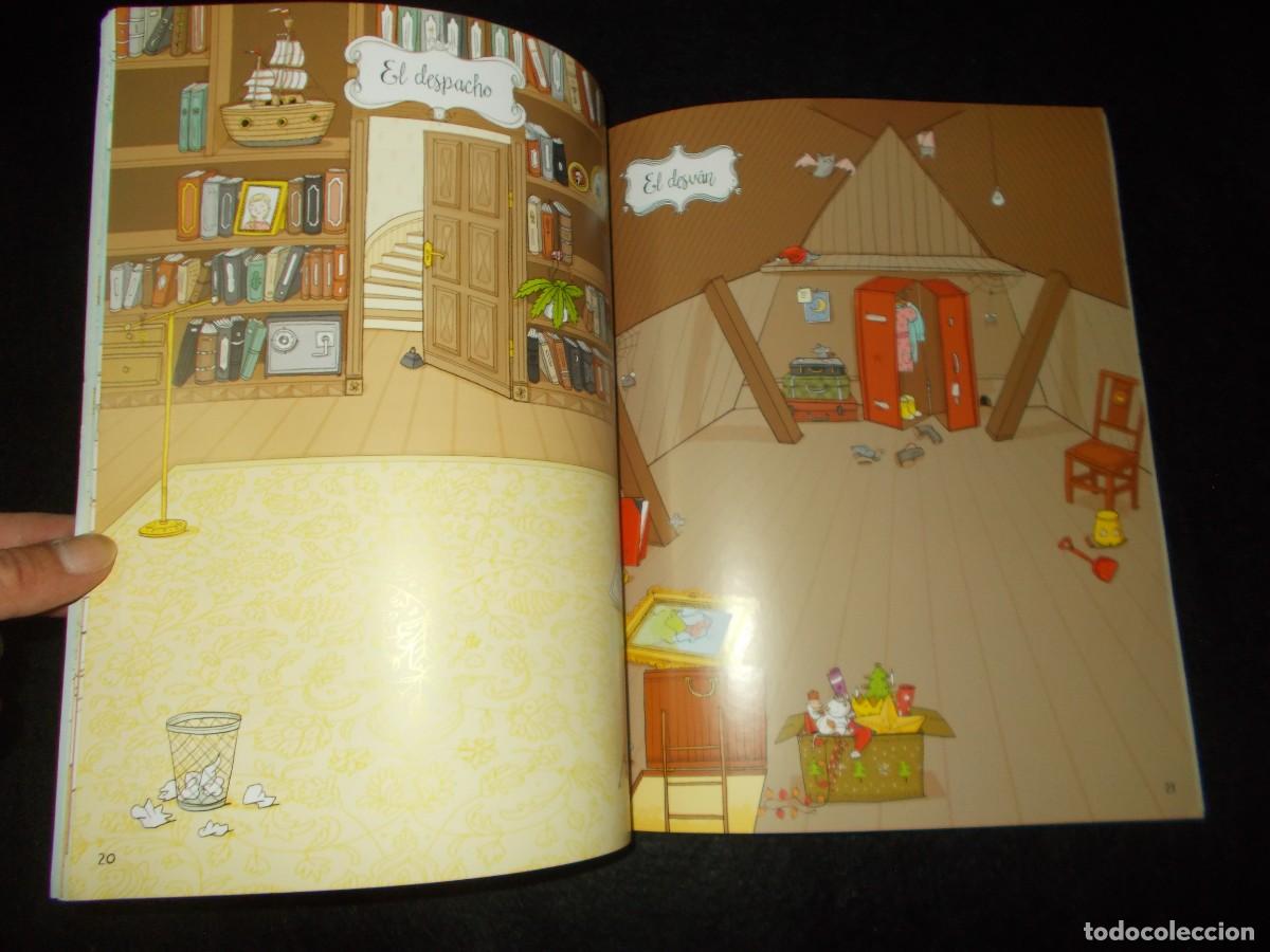 Libros: LIBRO DE PEGATINAS LA CASA DE MU&Ntilde;ECAS. Ina Hattenhauer. Usborne 2012 - Foto 4