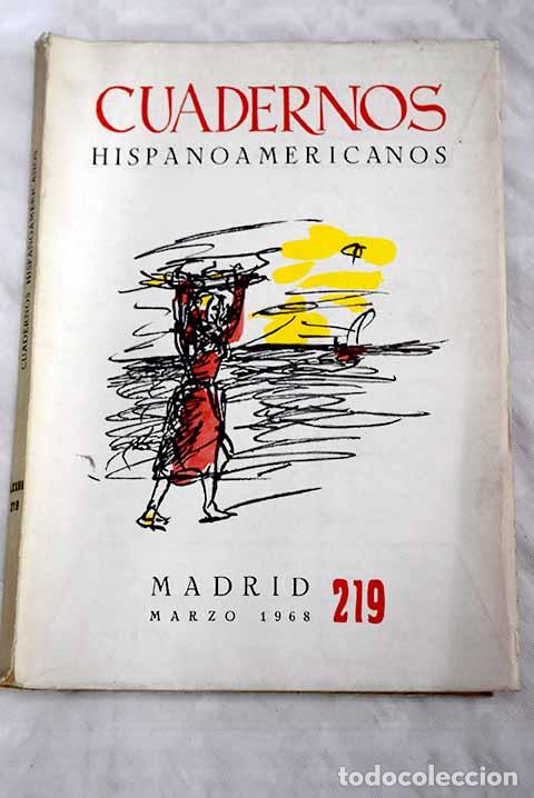 Libros: Cuadernos Hispanoamericanos, n&uacute;mero 219 - Foto 1