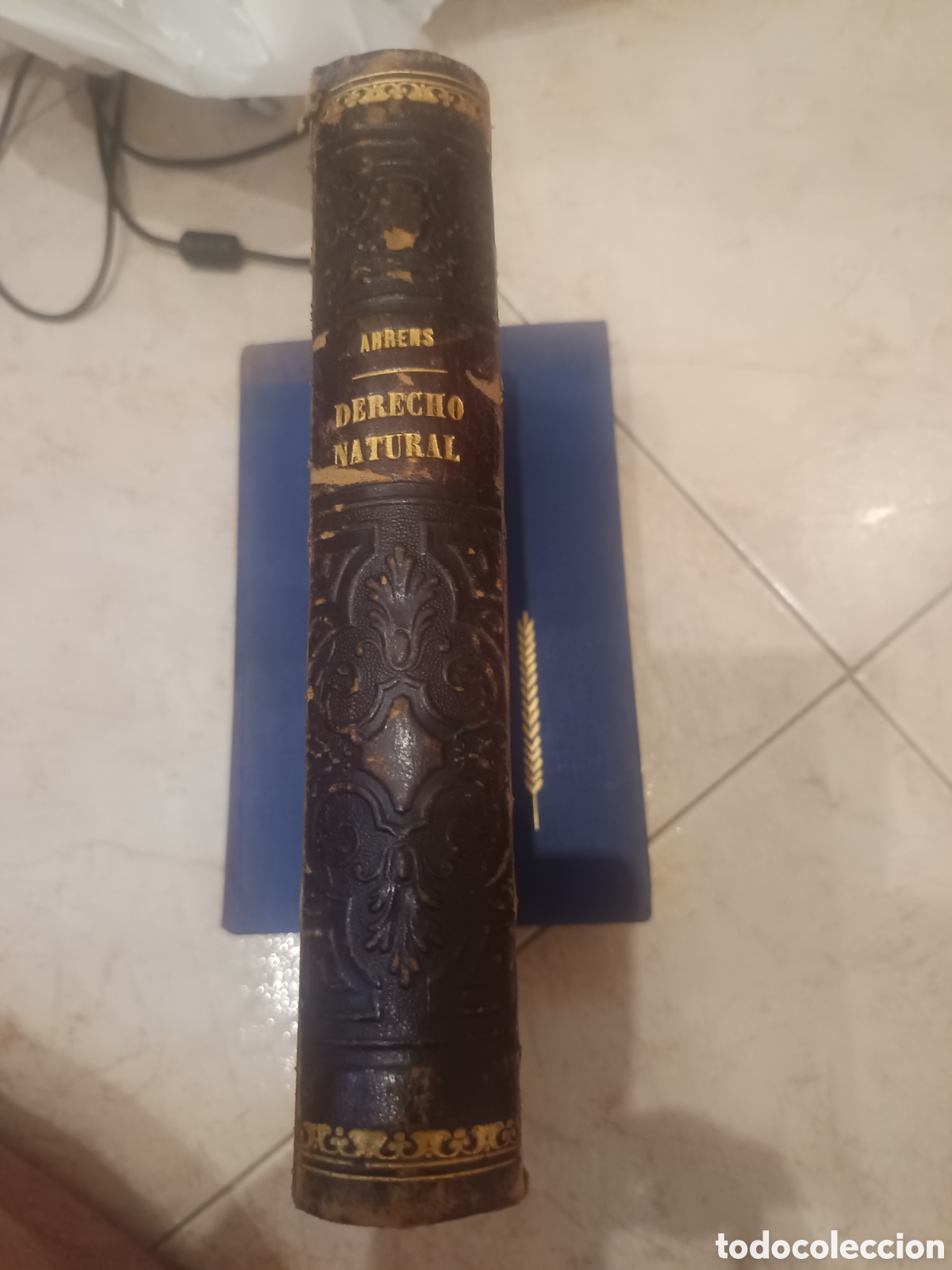 Libros: Libro antiguo de curso de derecho natural - Foto 1