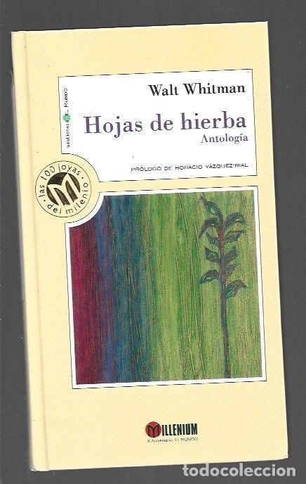 Libros: HOJAS DE HIERBA (ANTOLOGIA) - WHITMAN, WALT - Foto 1