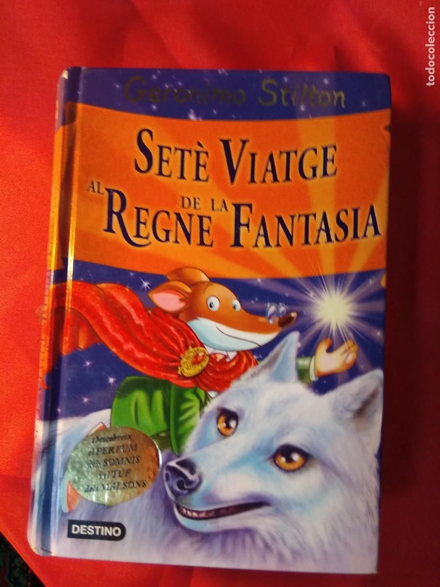 Libros: Geronimo Stilton: Set&egrave; viatje al Regne de la Fatansia L.33309 - Foto 1
