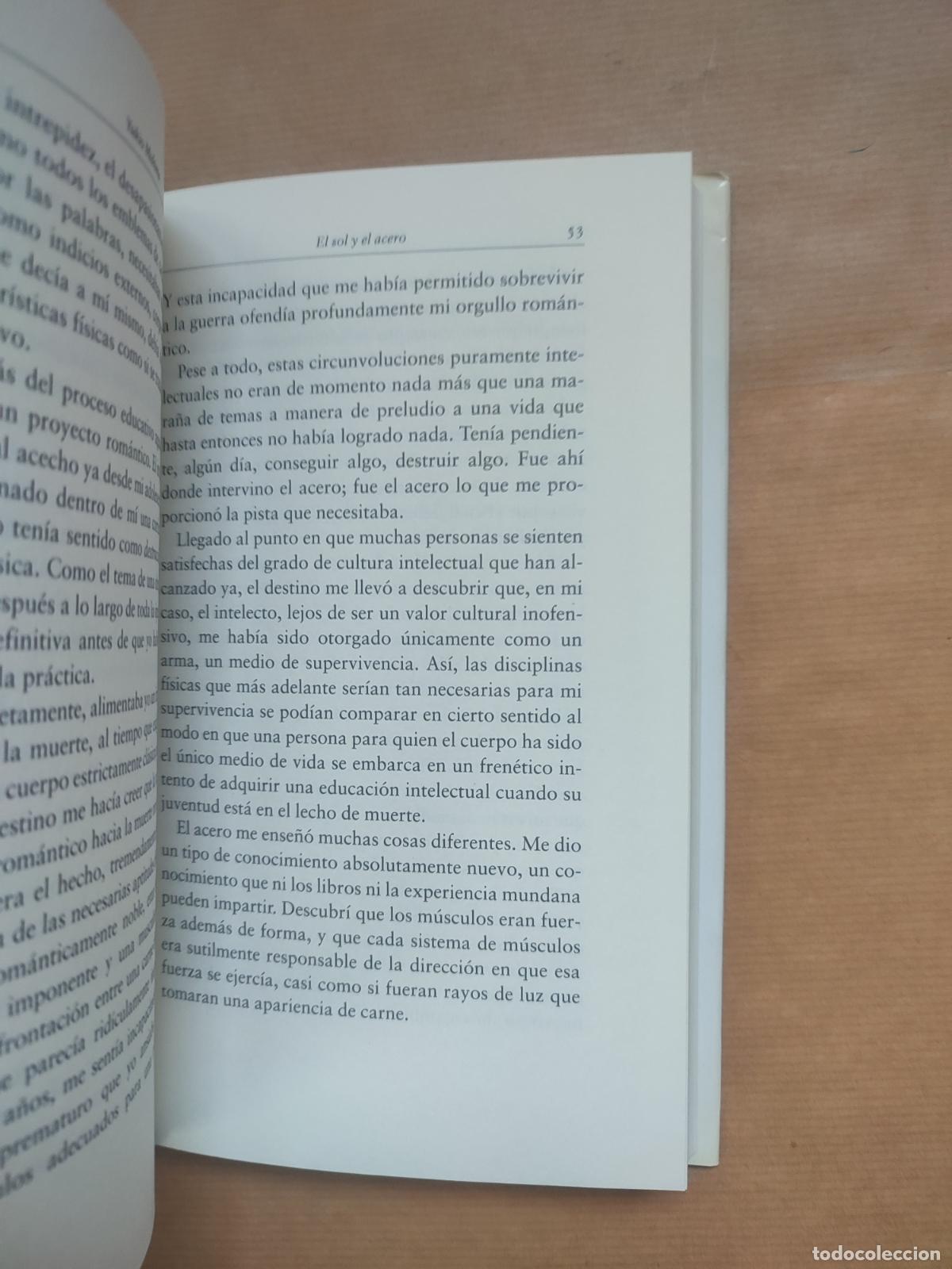 Libros: El sol y el acero. - &rdquo;MISHIMA, Yukio.&rdquo; - Foto 2