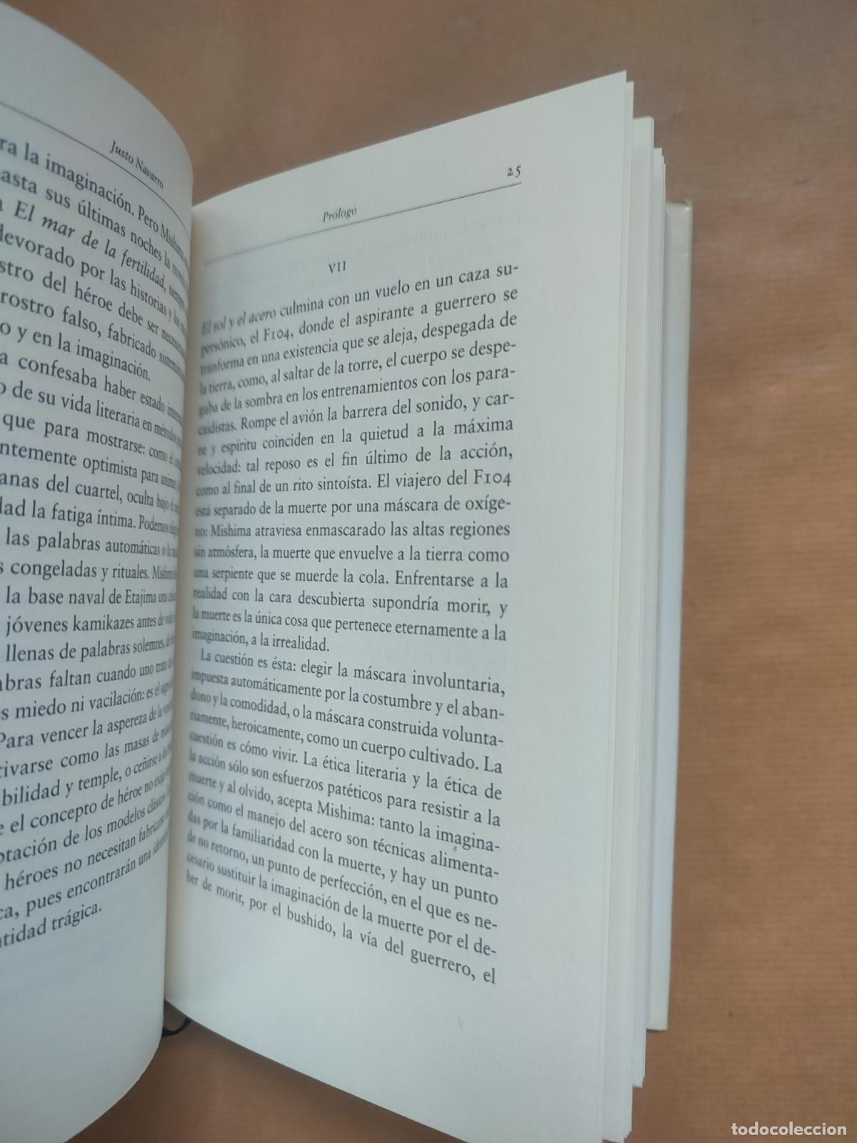 Libros: El sol y el acero. - &rdquo;MISHIMA, Yukio.&rdquo; - Foto 3