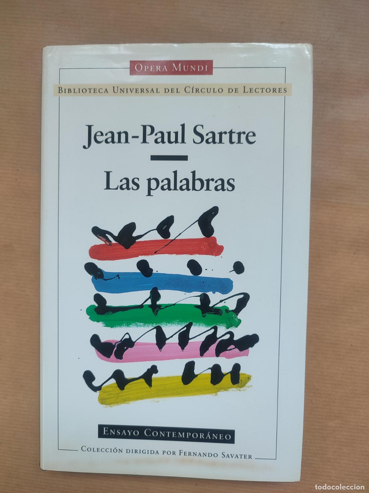 Libros: Las palabras. - &rdquo;SARTRE, Jean-Paul.&rdquo; - Foto 1