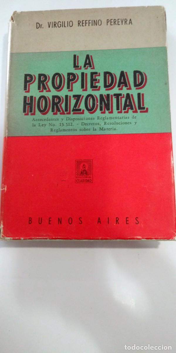Libros: La propiedad horizontal Dr. Virgilio Reffino Pereyra - Foto 1
