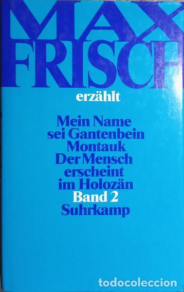 Libros: FRISCH. (Max) - MAX FRISCH ERZAHLT. [2 VOLS.] - Foto 3