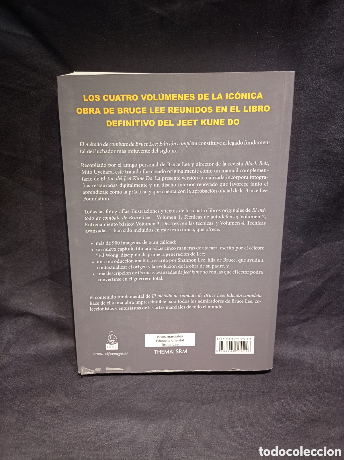 Libros: EL M&Eacute;TODO DE COMBATE DE BRUCE LEE. EDICI&Oacute;N COMPLETA. BUEN ESTADO - Foto 2