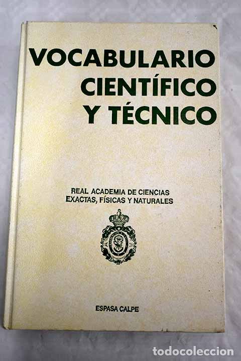 Libros: Vocabulario cient&iacute;fico y t&eacute;cnico - Foto 1