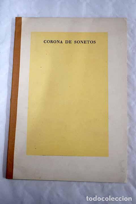 Libros: Corona de Sonetos en honor de Jos&eacute; Antonio Primo de Rivera - Foto 1