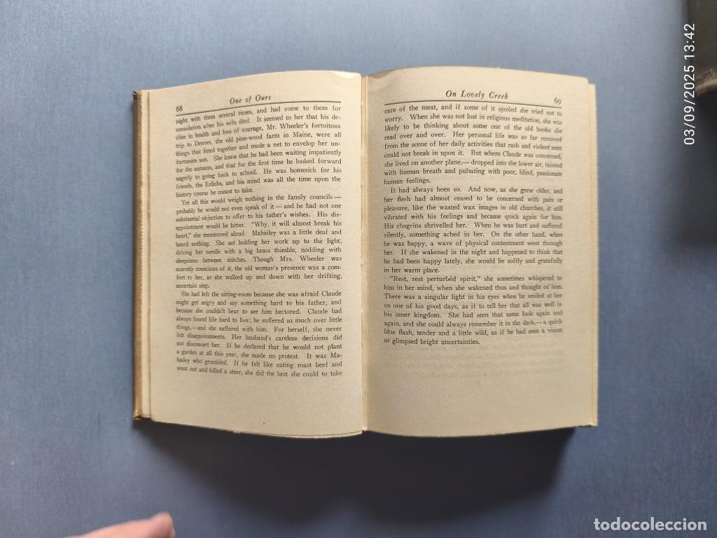 Libros: Cather, Willa. - One of Ours. - Foto 3