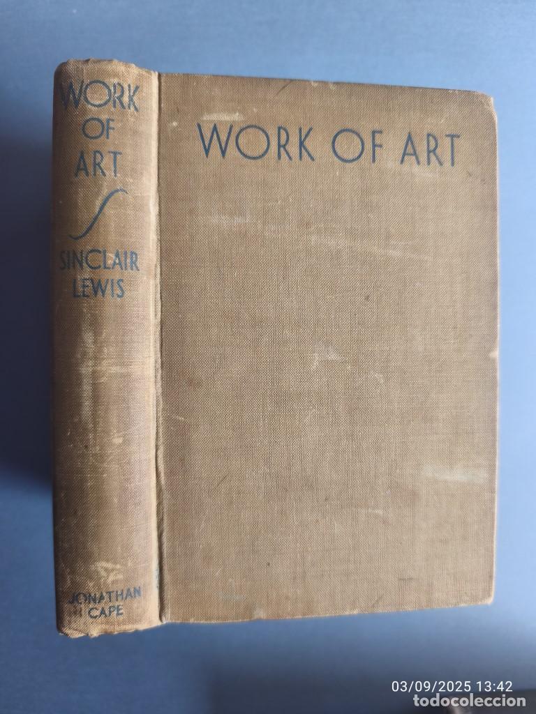 Libros: Work of Art. A novel. - Lewis, Sinclair. - Foto 1