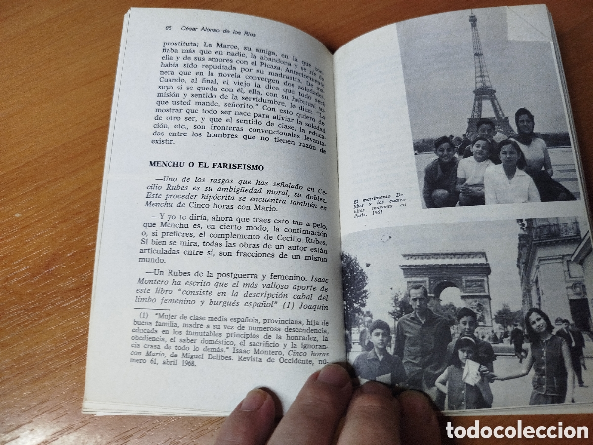 Libros: Conversaciones con Miguel delibes. C&eacute;sar Alonso de los r&iacute;os. - Foto 3