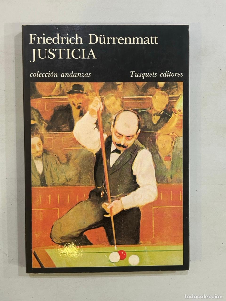 Libros: Friedrich D&uuml;rrenmatt - Justicia - Foto 1