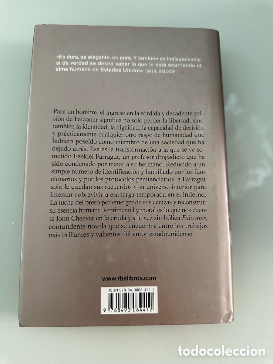 Libros: Falconer, John Cheever. RBA, 1&ordf; edici&oacute;n 2012. En rustica - Foto 6
