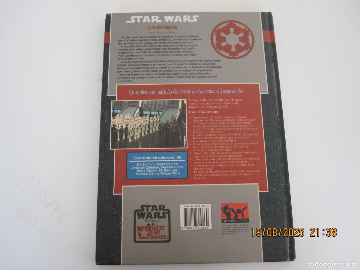 Libros: STAR WARS EL IMPERIO GU&Iacute;A - GORDEN GREG - Foto 2