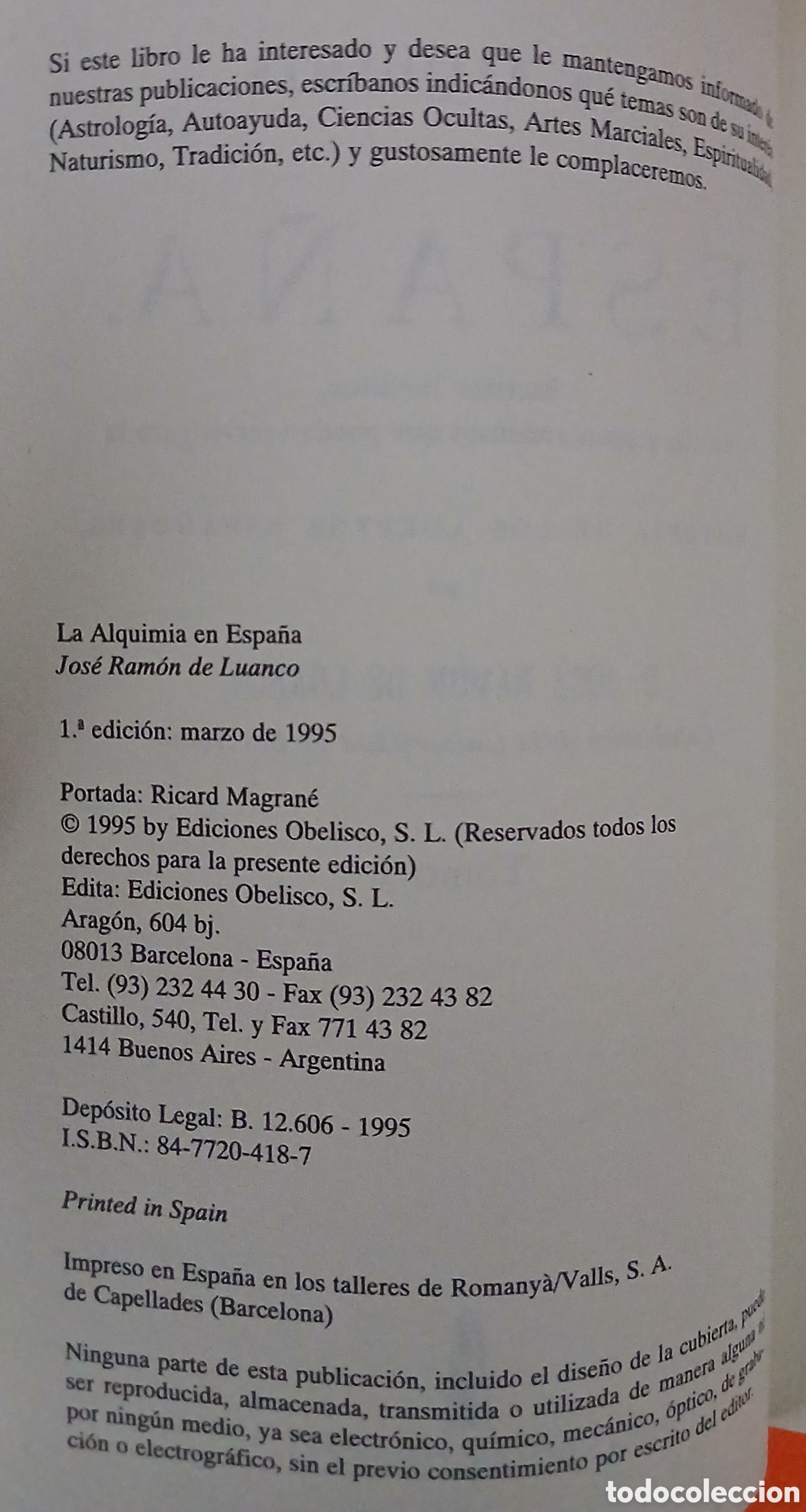 Libros: La Alquimia en Espa&ntilde;a - Foto 4