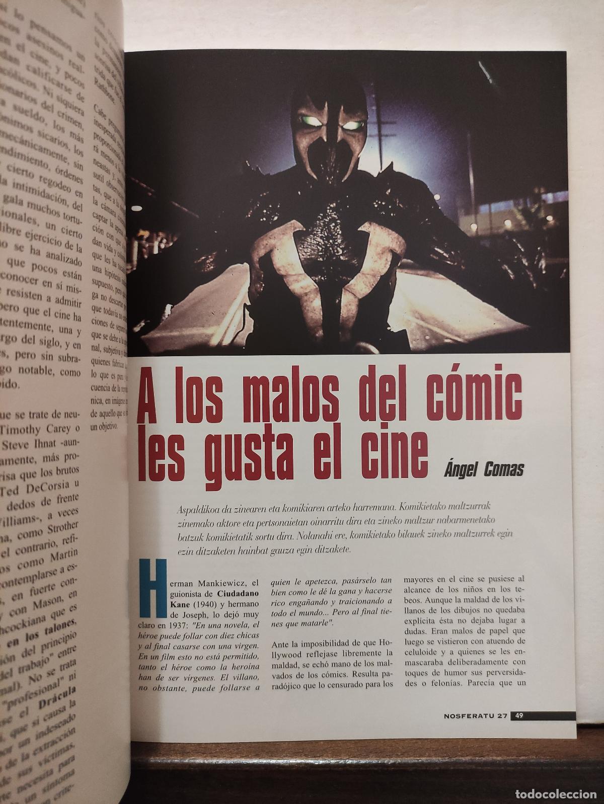 Libros: NOSFERATU - REVISTA DE CINE - Foto 5