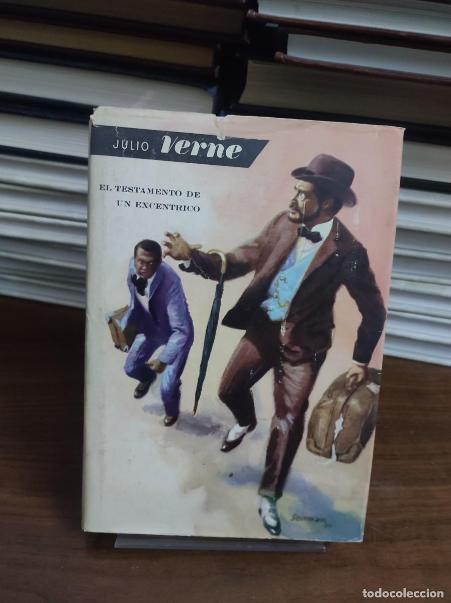 Libros: EL TESTAMENTO DE UN EXC&Egrave;NTRICO - JULIO VERNE - Foto 1