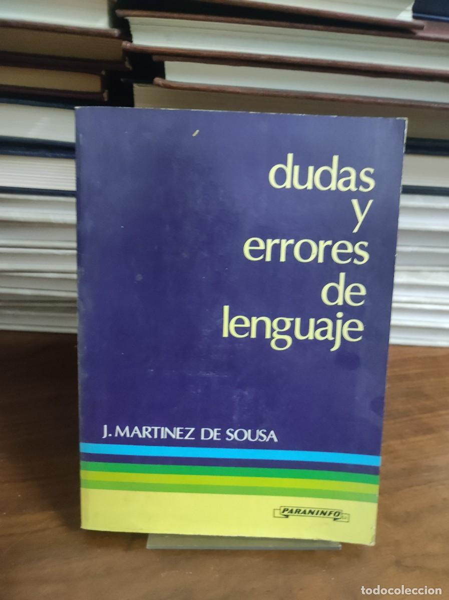 Libros: DUDAS Y ERRORES DE LENGUAJE MARTINEZ DE SOUSA - Foto 1
