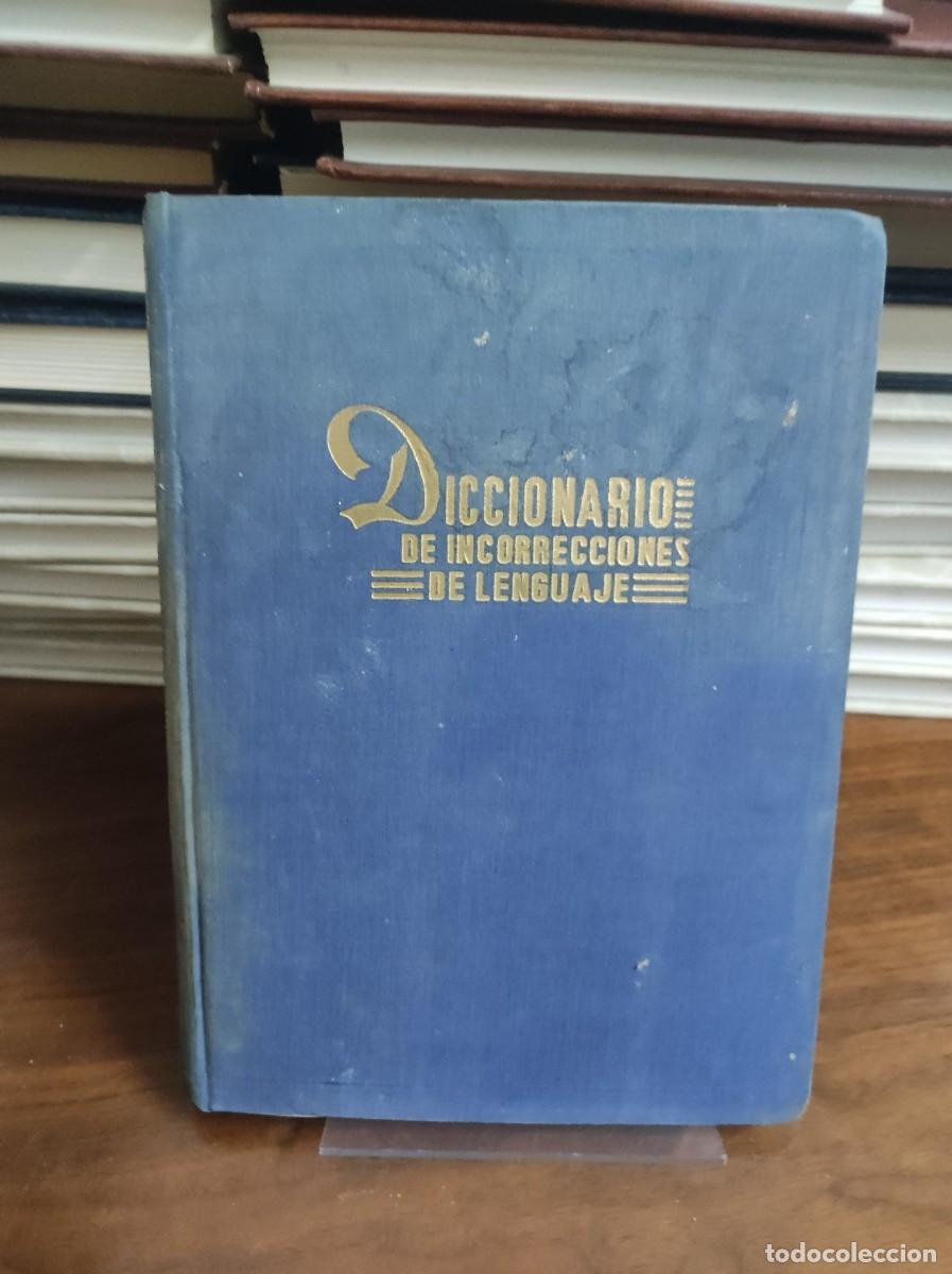 Libros: DICCIONARIO DE INCORRECIONES DE LENGUAJE. SANTAMARIA, ANDRES