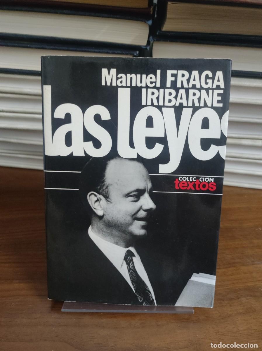 Libros: LAS LEYES MANUEL FRAGA IRIBARNE - Foto 1