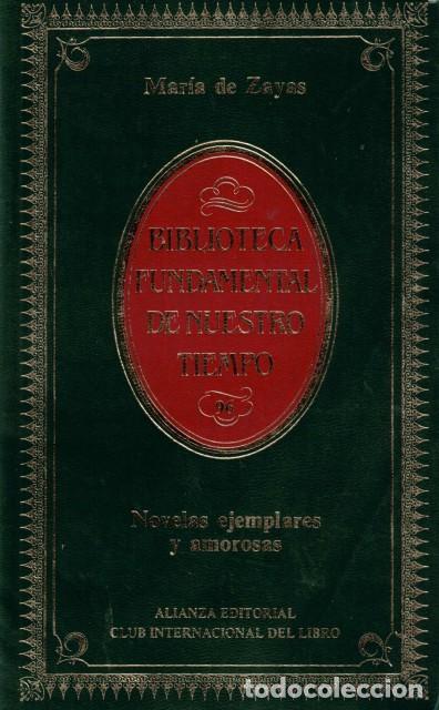 Libros: NOVELAS EJEMPLRES Y AMOROSAS - DE ZAYAS , MARIA - Foto 1