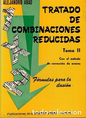 Livros em segunda m&atilde;o: TRATADO DE COMBINACIONES REDUCIDAS TOMO II - ALEJANDRO ABAD