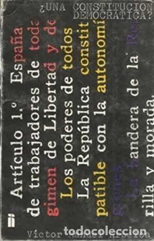 Libros: &iquest;UNA CONSTITUCI&Oacute;N DEMOCRATICA? - VICTOR MANUEL ARBELOA - Foto 1