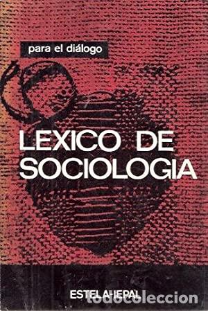 Libros: LEXICO DE SOCIOLOGIA - ALAIN VIROUX - Foto 1