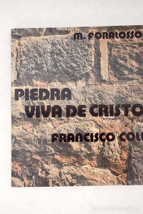 Libros: PIEDRA VIDA DE CRISTO. FRANCISCO COLL - M. FORALOSSO - Foto 1