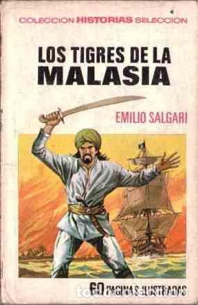 Libros: LOS TIGRES DE LA MALASIA - EMILIO SALGARI - Foto 1