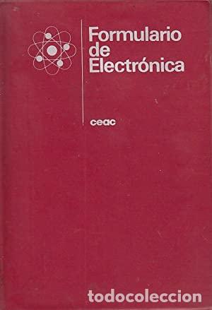 Libros: FORMULARIO DE ELECTR&Oacute;NICA - FRANCISCO RUIZ VASSALLO - Foto 1