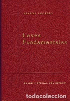 Libros: LEYES FUNDAMENTALES - BOLETIN OFICIAL DEL ESTADO - Foto 1