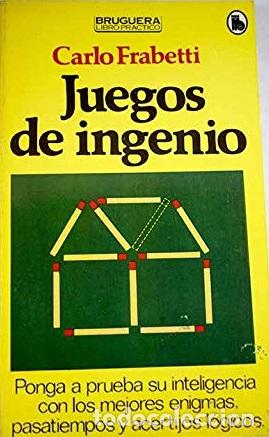 Libros: JUEGOS DE INGENIO - CARLO FRABETTI - Foto 1