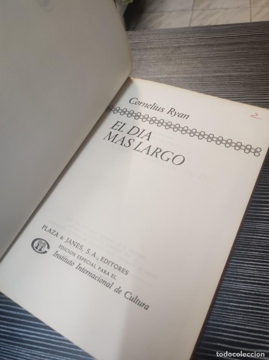 Libros: EL DIA MAS LARGO CORNELIUS RYAN - Foto 2