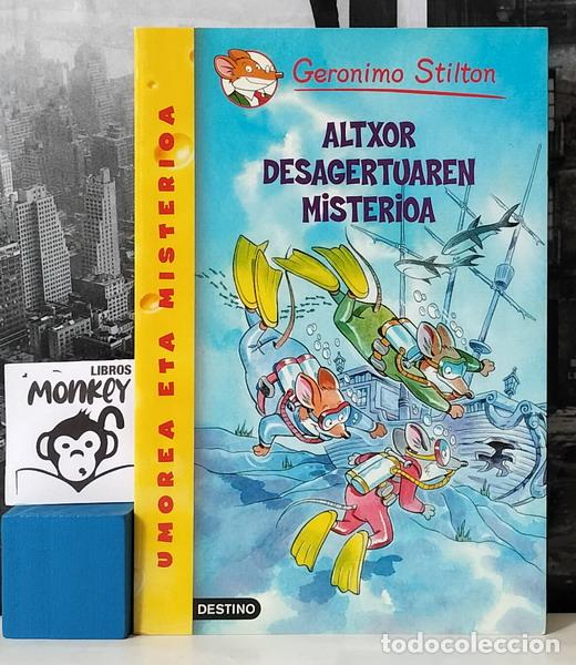 Libros: Altxor Desagertuaren Misterioa - Geronimo Stilton - Foto 1