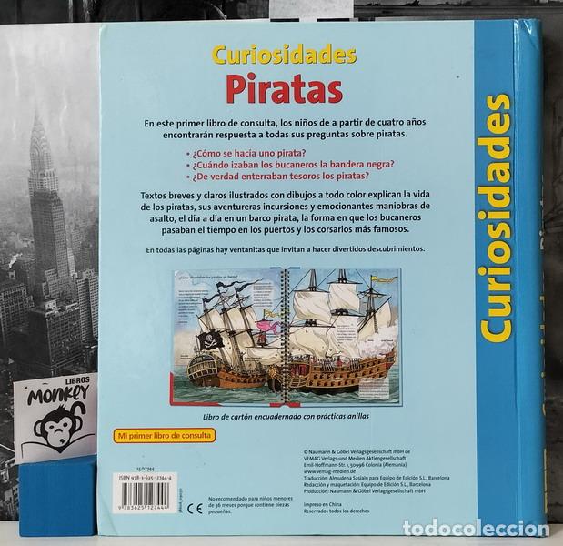Libros: Piratas. Curiosidaes. Con ventanas - Foto 2